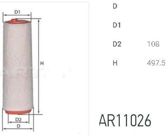 Фильтр воздушный Filtron AK 362/1 BMW 