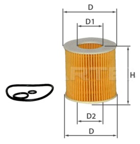 Фильтр масляный Filtron OE 671