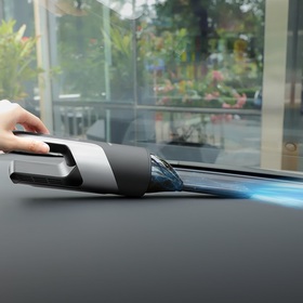 Автопылесос Hoco PH16 Azure portable vacuum car cleaner Black Silver