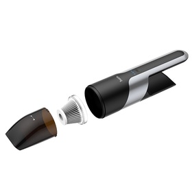Автопылесос Hoco PH16 Azure portable vacuum car cleaner Black Silver