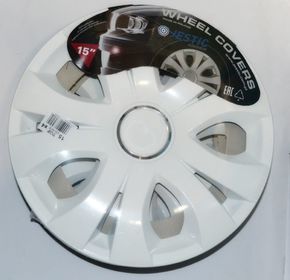 Колпаки на колеса Jestic R15 Top White