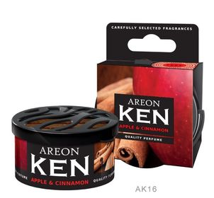 Ароматизатор Консервы сухие Areon Ken Apple & Cinnamon Яблоко-корица AK16