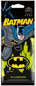 Ароматизатор сухая карточка Aroma Car Batman Lemon Energy Лимонная энергия